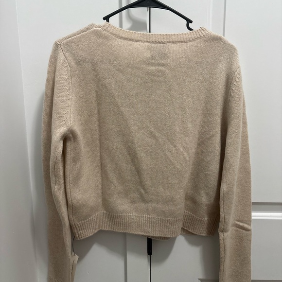 Reformation Clara Cashmere Crew Cardigan - Picture 10 of 10